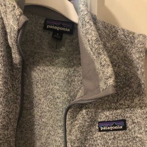 Gray Patagonia vest size small